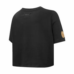 New Orleans Pelicans Pro Standard Women's Holiday Glam Boxy T-Shirt Black - NBA