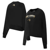 Orlando Magic Pro Standard Women's Glam Cropped Pullover Sweatshirt - Black - NBA