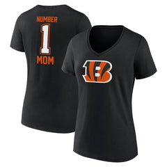 Cincinnati Bengals Women's Mother's Day V-Neck T-Shirt Black | Fanatics