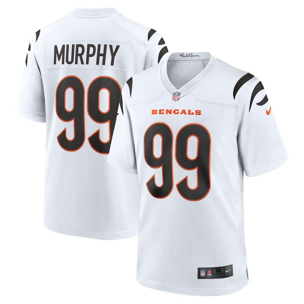 Myles Murphy Cincinnati Bengals Team Game Jersey White | Nike for Sale