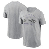 Colorado Rockies Nike Home Team Athletic Arch T-Shirt - MLB