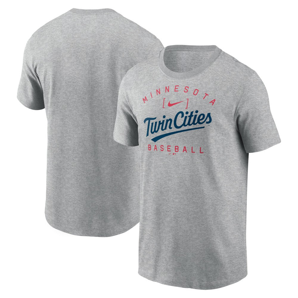 Minnesota Twins Nike Home Team Athletic Arch T-Shirt - MLB