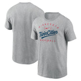 Minnesota Twins Nike Home Team Athletic Arch T-Shirt - MLB