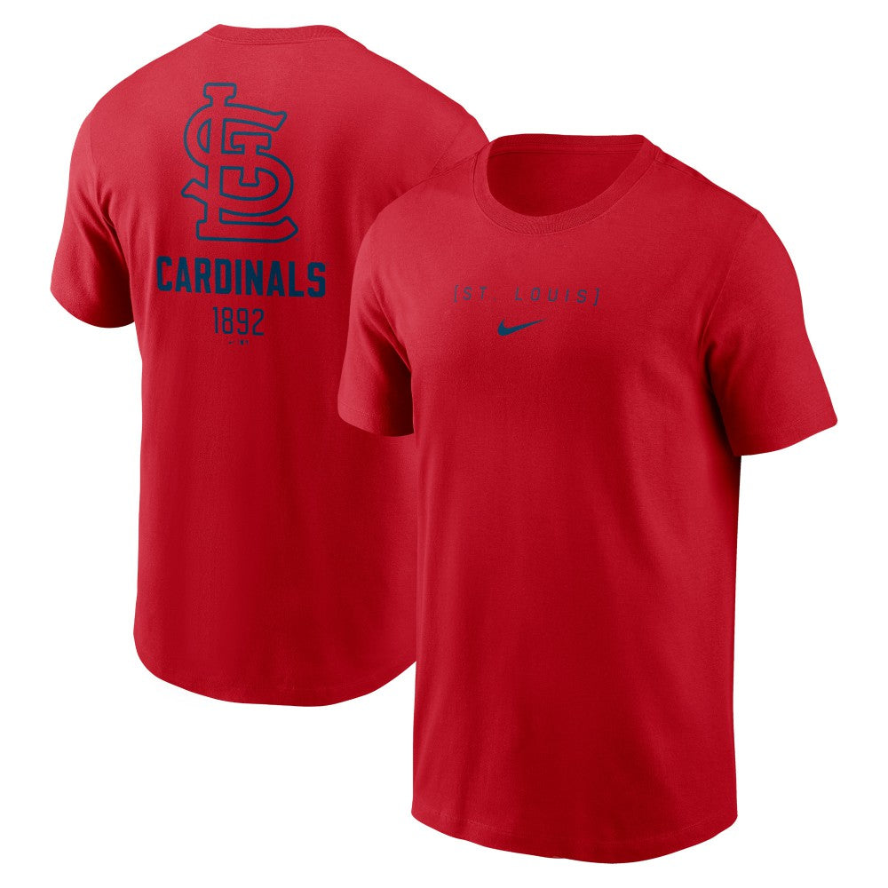 St. Louis Cardinals Nike Large Logo Back Stack T-Shirt - MLB