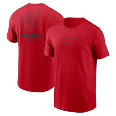 Washington Nationals Nike Large Logo Back Stack T-Shirt - MLB