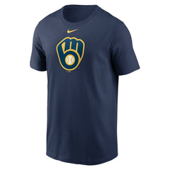 Milwaukee Brewers Nike Fuse Large Logo T-Shirt - MLB