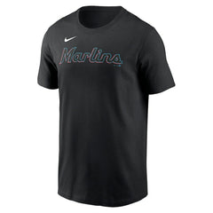 Miami Marlins Nike Fuse Wordmark T-Shirt - MLB