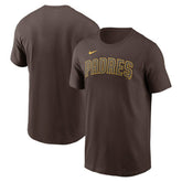 San Diego Padres Nike Fuse Wordmark T-Shirt - MLB