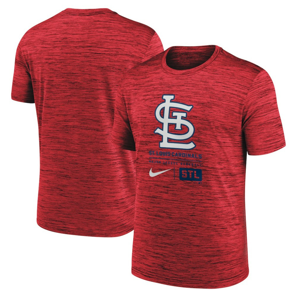St. Louis Cardinals Nike Large Logo Velocity T-Shirt - MLB