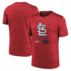St. Louis Cardinals Nike Large Logo Velocity T-Shirt - MLB