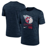 Cleveland Guardians Nike Large Logo Velocity T-Shirt - MLB