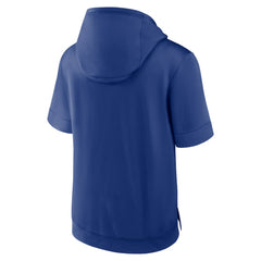 Chicago Cubs Nike Tri Code Lockup Short Sleeve Pullover Hoodie - MLB