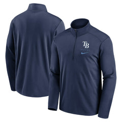 Tampa Bay Rays Nike Franchise Logo Pacer Performance Half-Zip Top - MLB