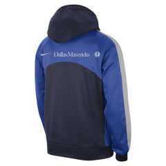 Dallas Mavericks Authentic Starting Five Force Performance Pullover Hoodie Navy/Blue - NBA