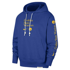 Golden State Warriors Authentic Performance Pullover Hoodie Royal - NBA