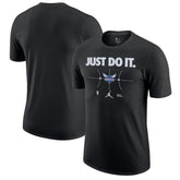 Charlotte Hornets Just Do It T-Shirt Black - NBA