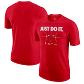 Chicago Bulls Just Do It T-Shirt Red - NBA