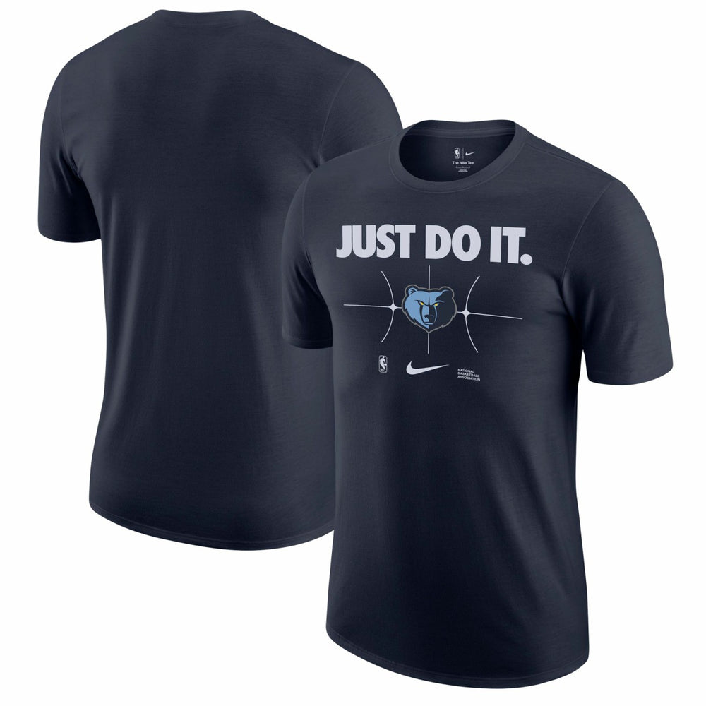 Memphis Grizzlies Just Do It T-Shirt Navy - NBA