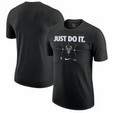 Milwaukee Bucks Just Do It T-Shirt Black - NBA