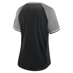 Chicago White Sox Fanatics Women's Glitz & Glam League Diva Raglan V-Neck T-Shirt - MLB