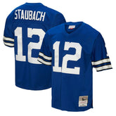 Roger Staubach Dallas Cowboys Big & Tall 1971 Legacy Retired Player Jersey Navy | Mitchell & Ness