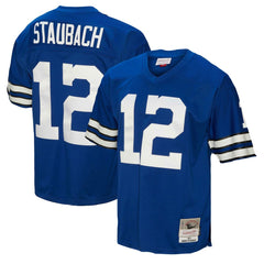 Roger Staubach Dallas Cowboys Big & Tall 1971 Legacy Retired Player Jersey Navy | Mitchell & Ness