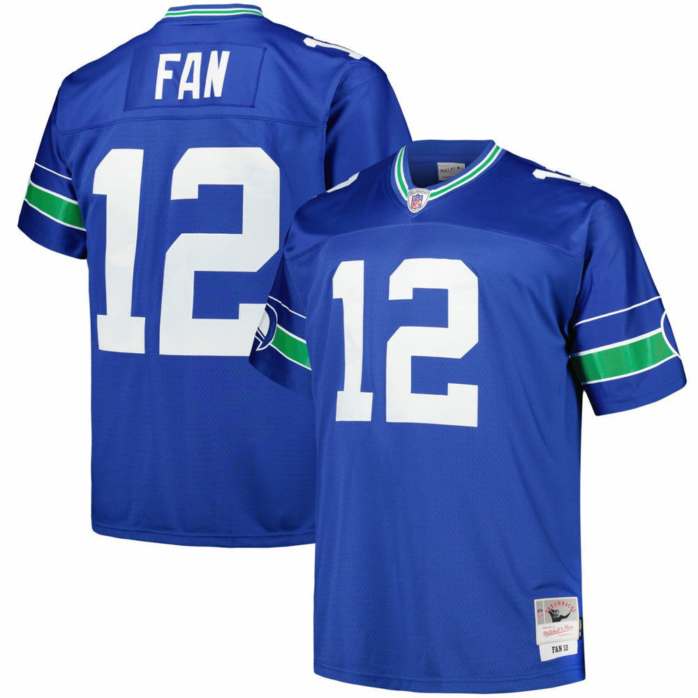 12s Seattle Seahawks Big & Tall Legacy Retired Player Jersey Royal | Mitchell & Ness