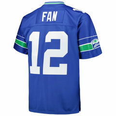 12s Seattle Seahawks Big & Tall Legacy Retired Player Jersey Royal | Mitchell & Ness