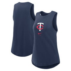 Minnesota Twins Nike Women's Legacy Icon High Neck Dri-FIT Tank Top - MLB