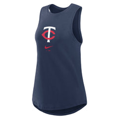 Minnesota Twins Nike Women's Legacy Icon High Neck Dri-FIT Tank Top - MLB