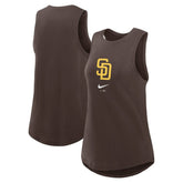 San Diego Padres Nike Women's Legacy Icon High Neck Dri-FIT Tank Top - MLB