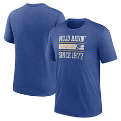 Seattle Mariners Nike Cooperstown Collection Local Stack Tri-Blend T-Shirt - MLB