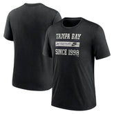 Tampa Bay Rays Nike Cooperstown Collection Local Stack Tri-Blend T-Shirt - MLB
