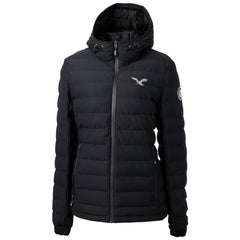 Philadelphia Eagles Cutter & Buck Women's Gridiron Classics Logo Mission Ridge Repreve Eco Insulated Full-Zip Puffer Jacket Black | NFL