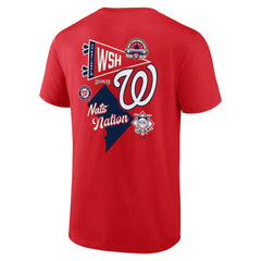 Washington Nationals Fanatics Split Zone T-Shirt - MLB