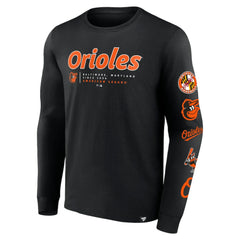 Baltimore Orioles Fanatics Strike the Goal Long Sleeve T-Shirt - MLB