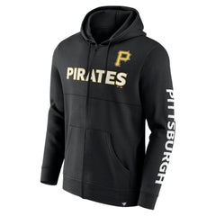 Pittsburgh Pirates Fanatics Ace Hoodie Full-Zip Sweatshirt - MLB