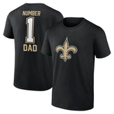 New Orleans Saints Father's Day T-Shirt Black | Fanatics