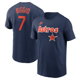 Craig Biggio Houston Astros Nike Cooperstown Collection Fuse Name & Number T-Shirt - MLB