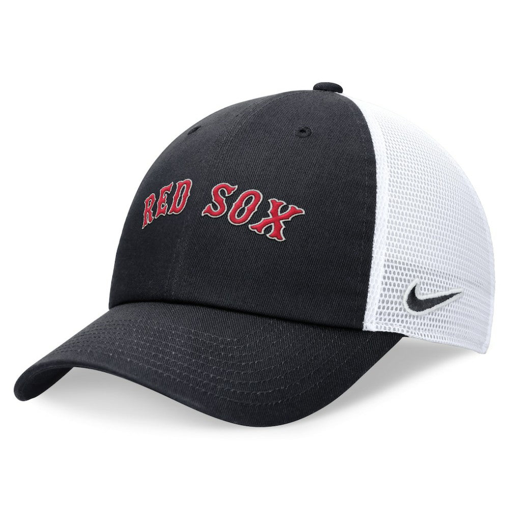 Boston Red Sox Nike Wordmark Adjustable Trucker Hat - MLB