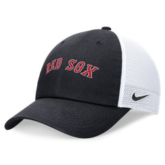 Boston Red Sox Nike Wordmark Adjustable Trucker Hat - MLB