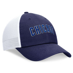Chicago Cubs Nike Wordmark Adjustable Trucker Hat - MLB