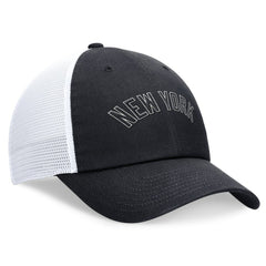 New York Yankees Nike Wordmark Adjustable Trucker Hat - MLB