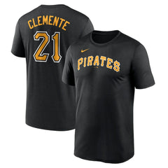 Roberto Clemente Pittsburgh Pirates Nike Legend Name & Number Performance T-Shirt - MLB
