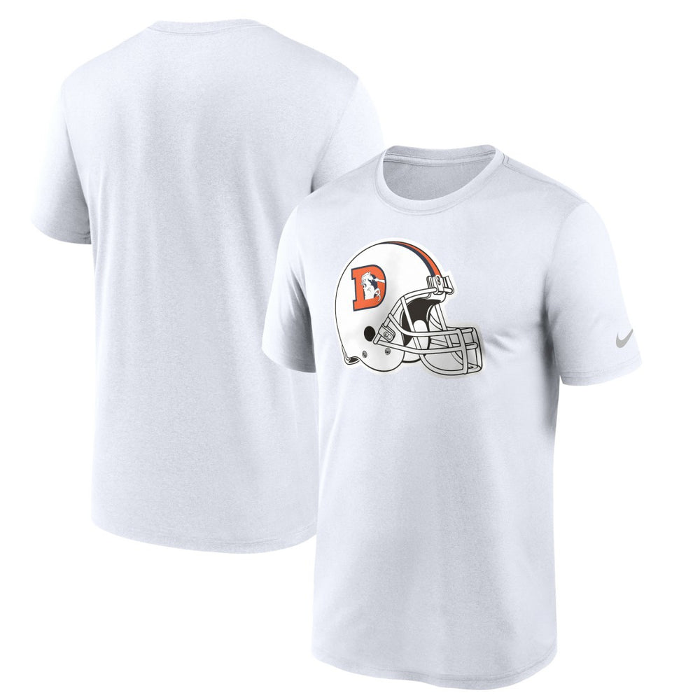 Denver Broncos Throwback Performance T-Shirt White | Nike for Sale
