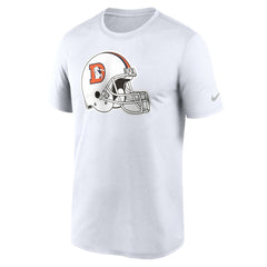 Denver Broncos Throwback Performance T-Shirt White | Nike for Sale