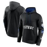Tampa Bay Lightning Fanatics Wild Winner Pullover Hoodie - Black - NHL