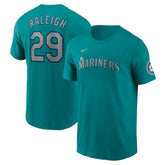 Cal Raleigh Seattle Mariners Nike Fuse Name & Number Inline T-Shirt - MLB