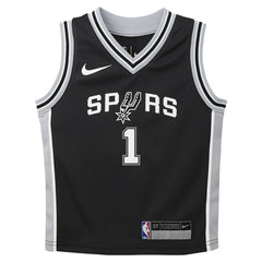 Victor Wembanyama San Antonio Spurs Preschool Swingman Player Jersey Icon Edition Black - NBA