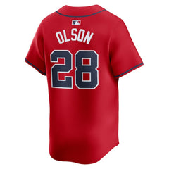 Matt Olson Atlanta Braves Nike Alternate Limited Player Jersey - MLB